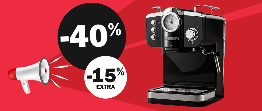 Aparat për kafe Espresso Deluxe Noir!